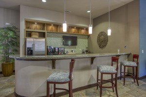 One Bedroom Apartments for Rent in San Antonio, TX - Clubhouse Kitchen & Coffee Bar 
